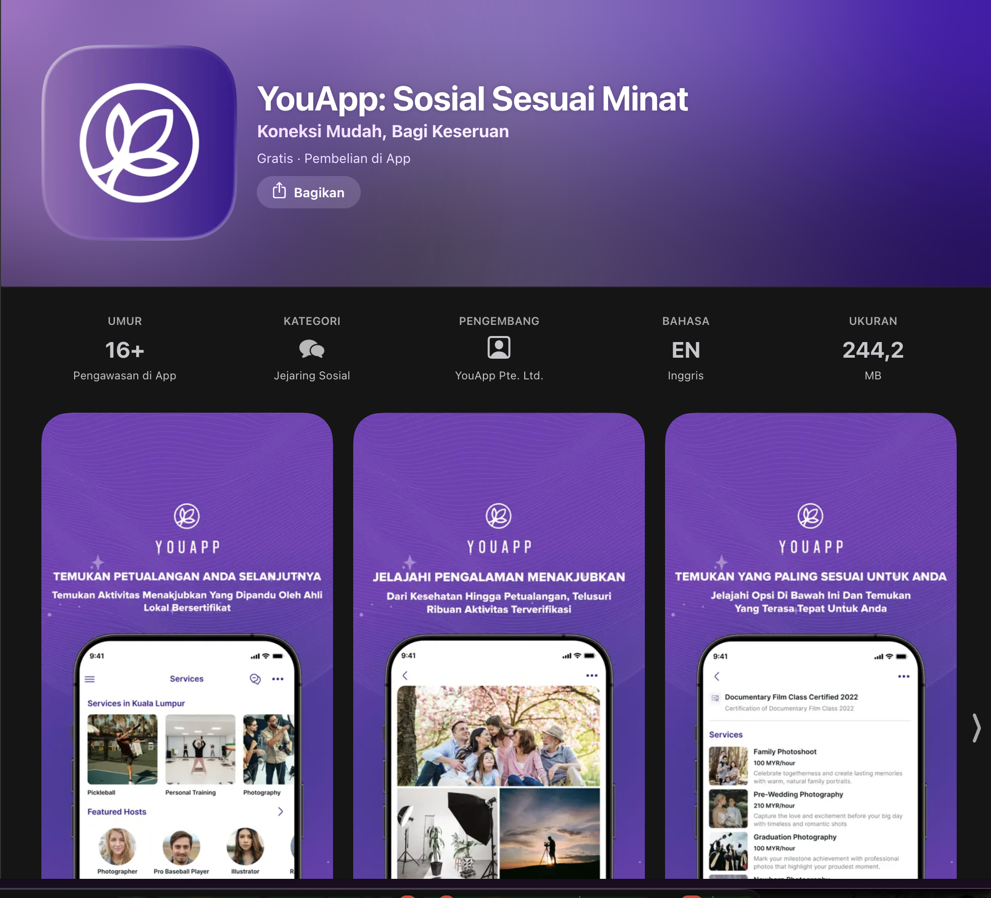 YouApp Social